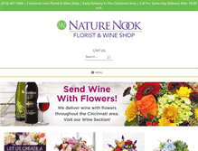 Tablet Screenshot of naturenookonline.com